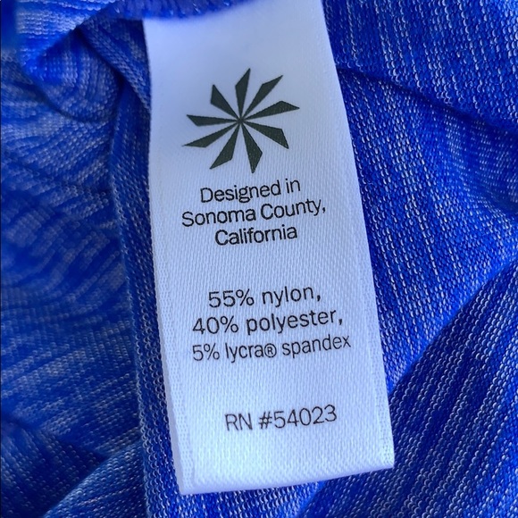 🌵Athleta workout athletic tank Blue Space dye - Picture 5 of 5